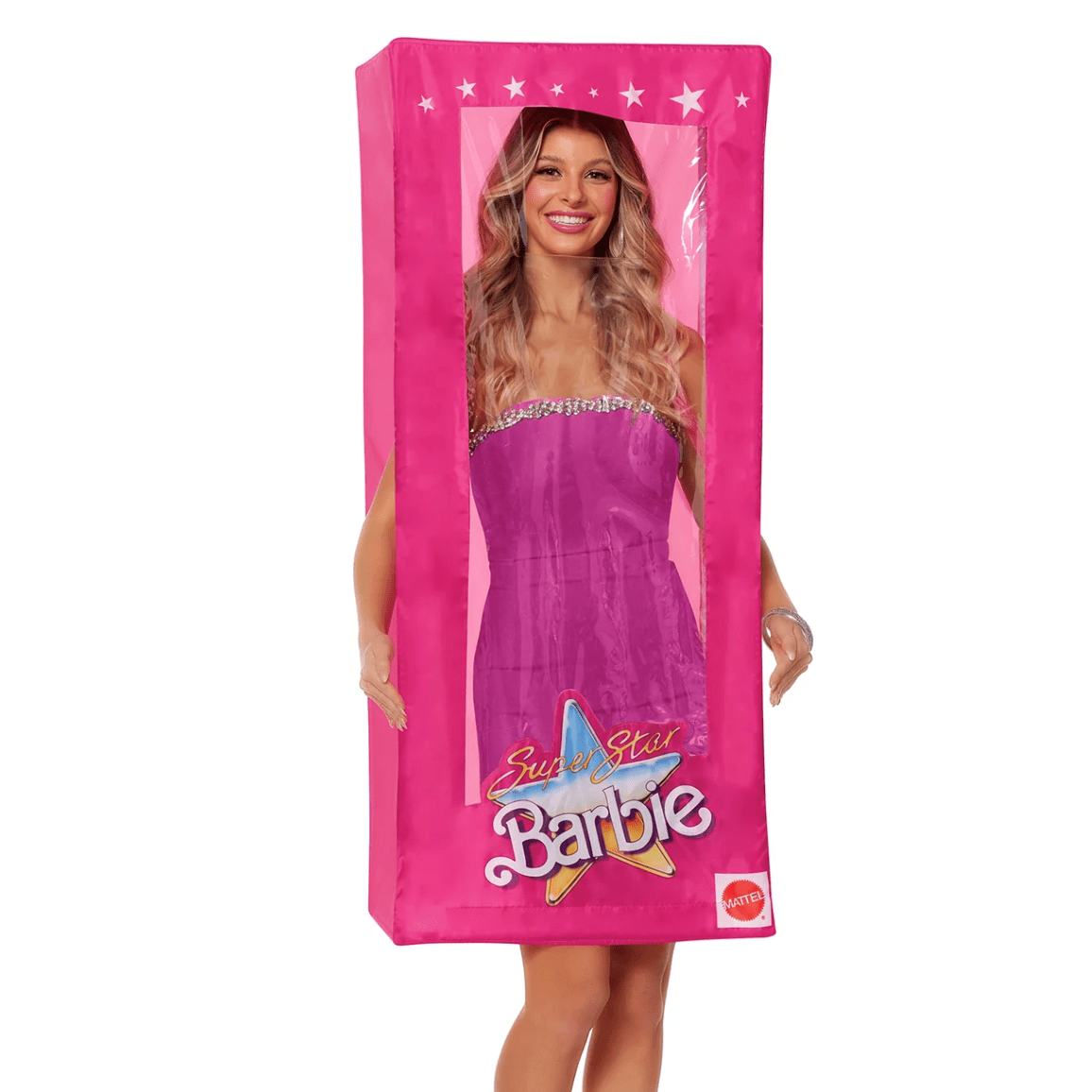 Barbie doll box costume